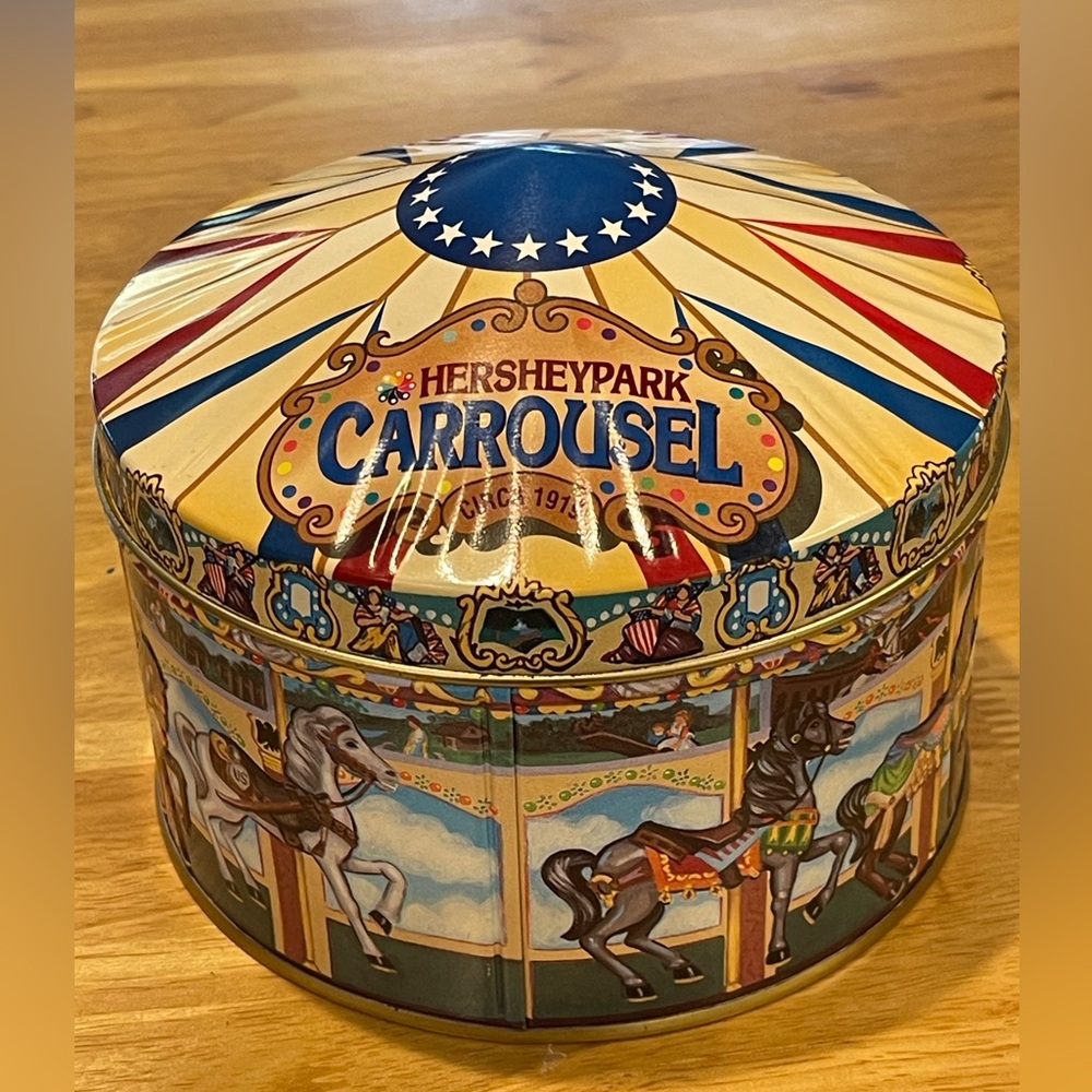 Hersheypark Carrousel Tin